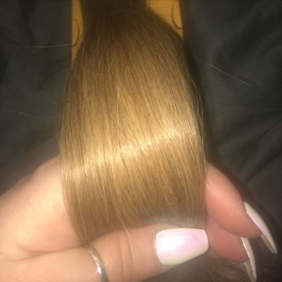Euronext Hair Euronext Clip In Caramel Human Hair Extensions 8 Poshmark